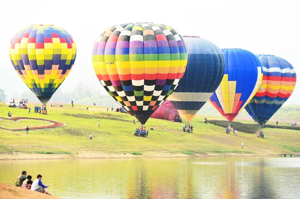 Singha Park International Balloon Fiesta, Thaïlande . — Photo