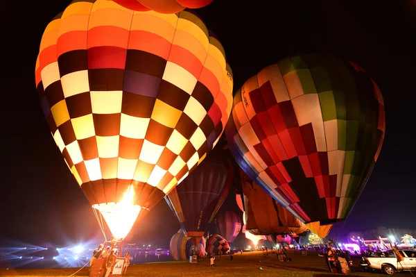 Singha Park mezinárodní balón Fiesta, Thajsko. — Stock fotografie