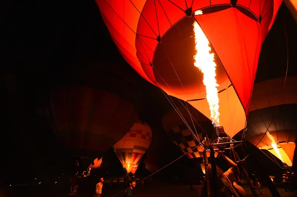 Singha Park International Balloon Fiesta, Thailand . — стоковое фото