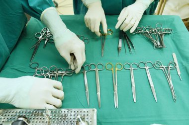 Ayrıntı atış steralized cerrahi aletleri