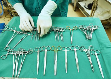 Ayrıntı atış steralized cerrahi aletleri