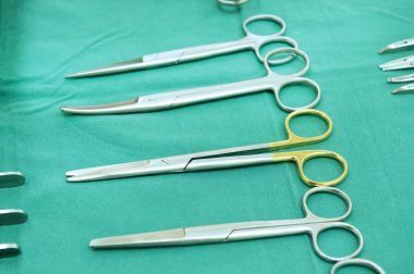 Ayrıntı atış steralized cerrahi aletleri