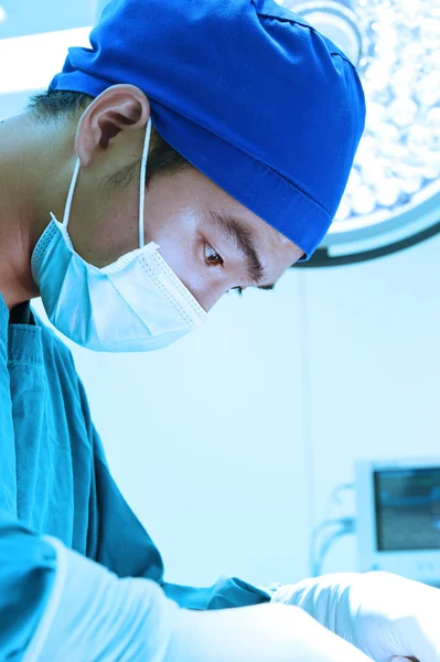 Cirurgia veterinária na sala de operação — Fotografia de Stock