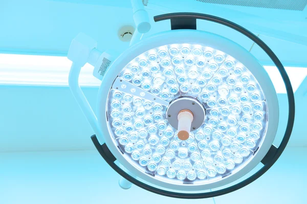 Surgical lamps in operation room — Stock Photo, Image