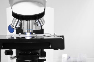 mikroskop kan Laboratuvarı görüntüsünü kapatmak 