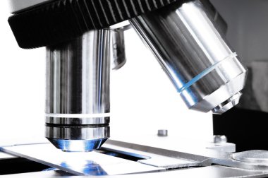 mikroskop kan Laboratuvarı görüntüsünü kapatmak 