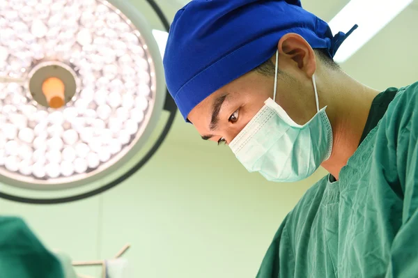 Dierenarts chirurgie in operatie kamer — Stockfoto