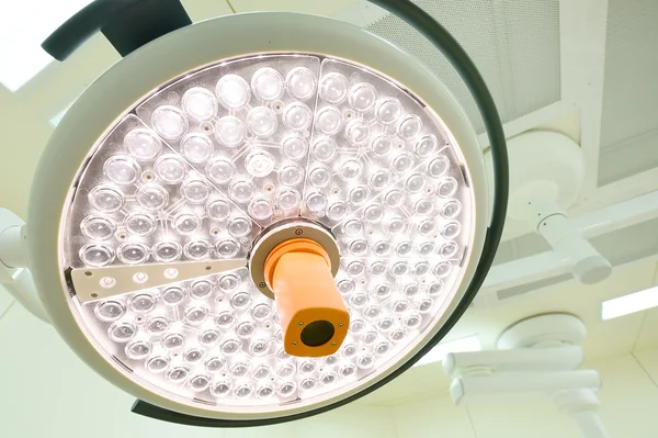 Surgical lamps in operation room — Stock Photo, Image