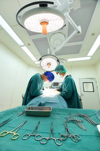 Dos veterinarios en quirófano —  Fotos de Stock