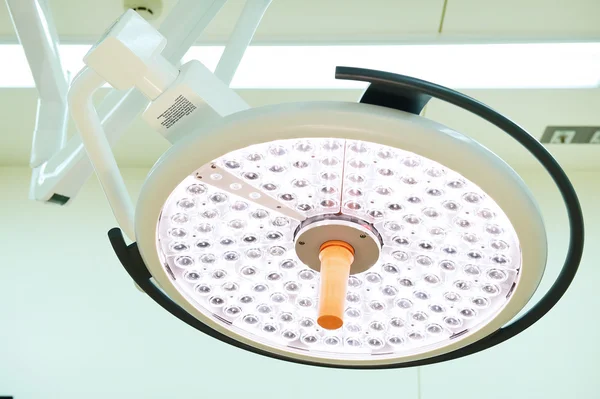 Surgical lamps in operation room — Stock Photo, Image