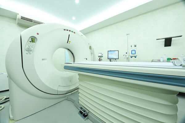 CT scanner room 