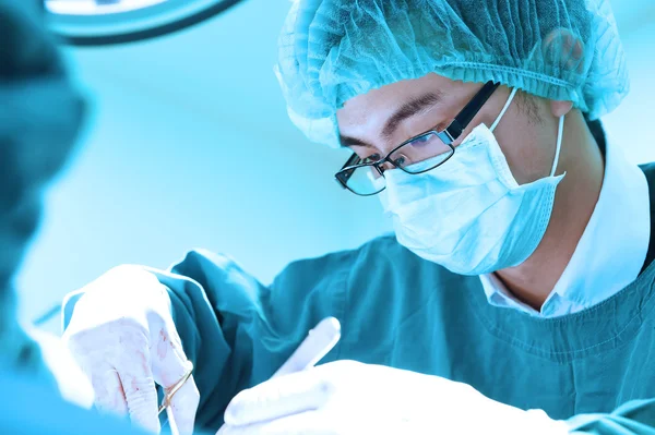 Veterinarian surgery in operation room — Stock Photo, Image