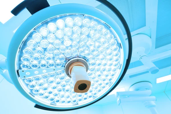 Surgical lamps in operation room — Stock Photo, Image