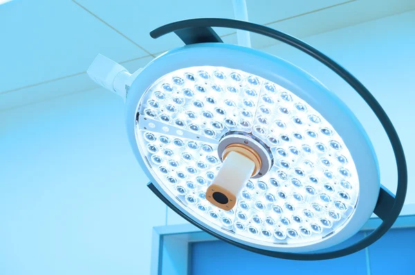 Surgical lamps in operation room — Stock Photo, Image