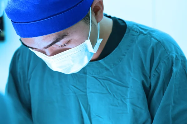 Veterinarian surgery in operation room — Stock Photo, Image