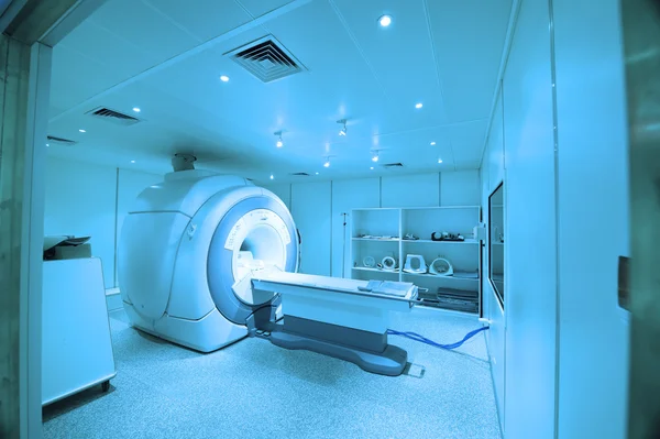 MRI scanner room in hospital — Stock Photo, Image