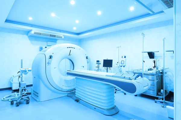 CT scanner room in hospital — Stock Photo, Image