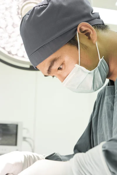 Dierenarts chirurgie in operatie kamer — Stockfoto