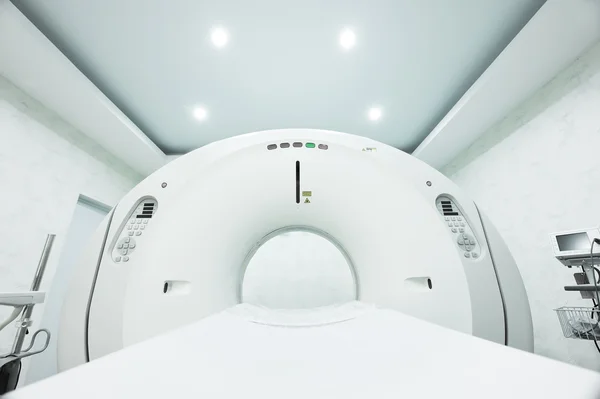 CT szkenner szobában a kórházban — Stock Fotó