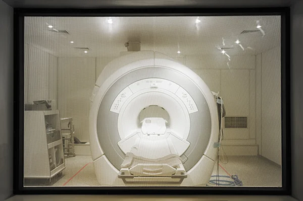 MRI skeneru pokoj v nemocnici — Stock fotografie
