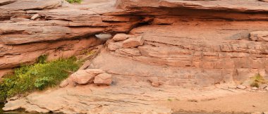 Tayland 'ın Büyük Kanyonu Sam Phan Bok' taki Taş Dağ