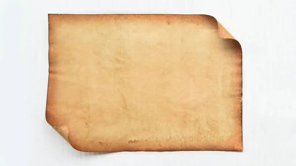 Stare Tekstury Papieru Izolowane Białym Tle — Zdjęcie stockowe