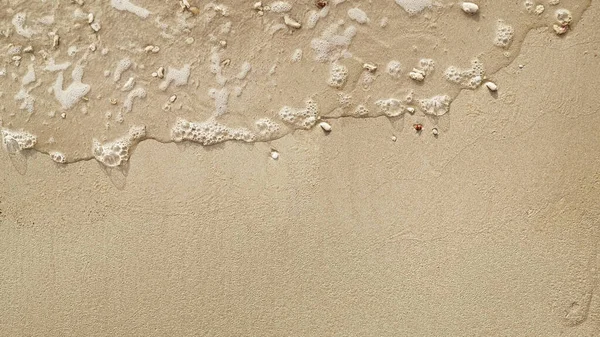 Vågen Havet Sandstranden — Stockfoto