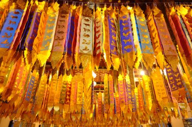 Wat Chedi Luang koordinasyon hall Tayland
