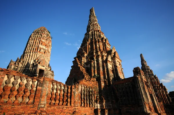 Mooie Wat Chai Watthanaram, Thailand — Stockfoto