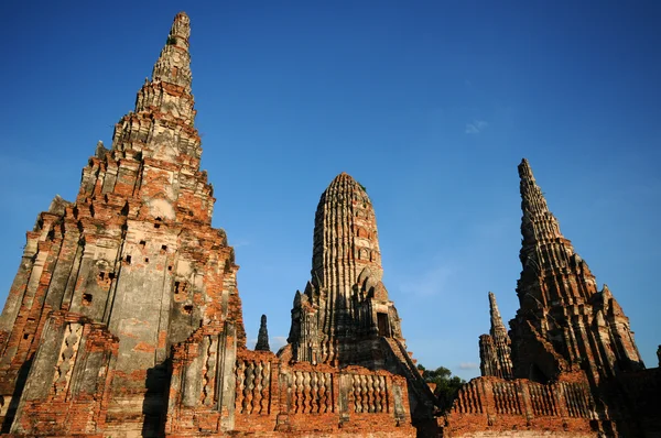 Mooie Wat Chai Watthanaram, Thailand — Stockfoto