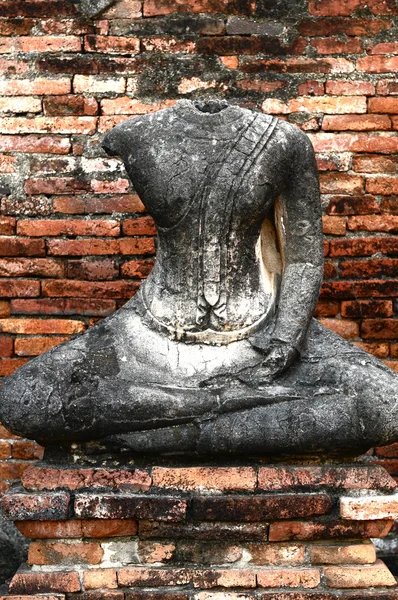 Statue de Bouddha, Wat Chaiwatthanaram — Photo