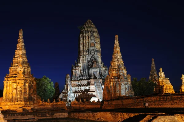 Wat Chaiwatthanaram, Tailândia — Fotografia de Stock