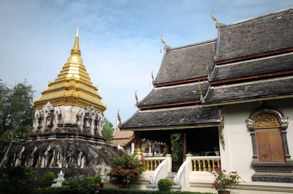 Wat chiang man, Thailand — Stockfoto