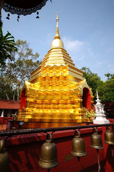 Wat Phan w świątyni, Tajlandia. — Zdjęcie stockowe