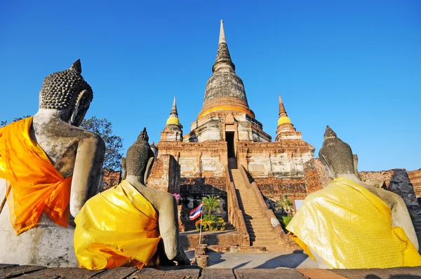 アユタヤ、タイの寺院 — ストック写真