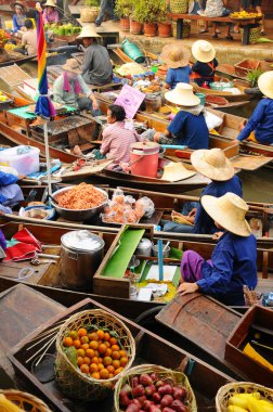 amphawa yüzen Pazar, Tayland