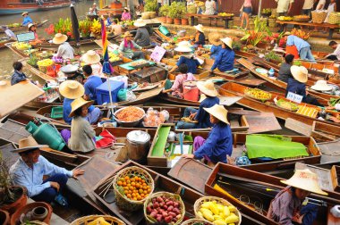 amphawa yüzen Pazar, Tayland