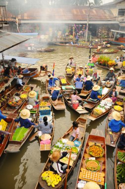 amphawa yüzen Pazar, Tayland