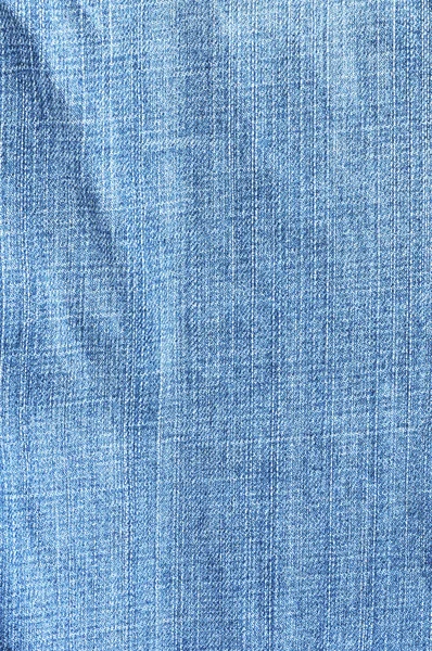 Texture of blue jeans textile — Stock Photo, Image