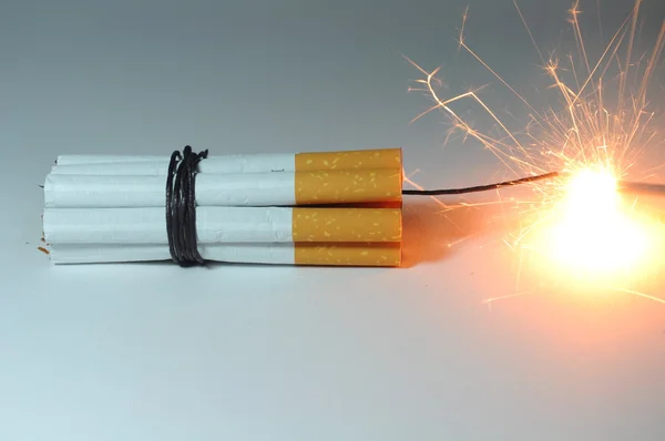 Cigarettbomb — Stockfoto