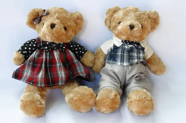 Romantischer Teddybär — Stockfoto