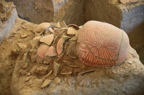 Starożytnej ceramiki Ban Chiang, Tajlandia — Zdjęcie stockowe