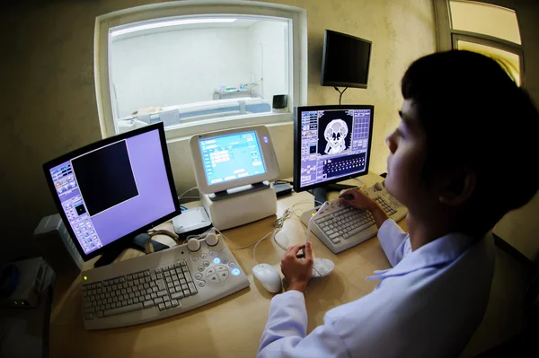 Veterinarian doctor working — Stock Photo, Image