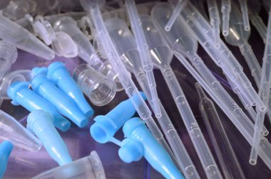 Laboratuvarda test tüpleri
