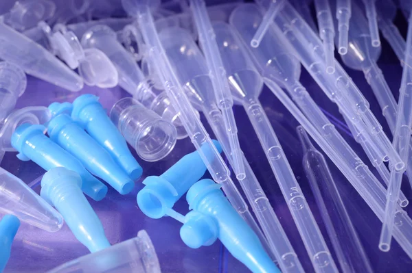 Test tubes in laboratory — Stock Photo, Image