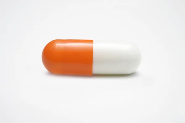 Medical capsules isolated on white background — Stock Photo, Image