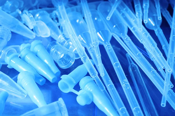 Test tubes in laboratory — Stock Photo, Image