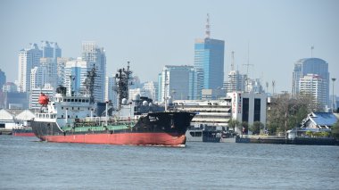 Bangkok, Şubat 26,2015: Port Authority Tayland