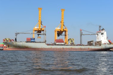 Bangkok, Şubat 26,2015: Port Authority Tayland