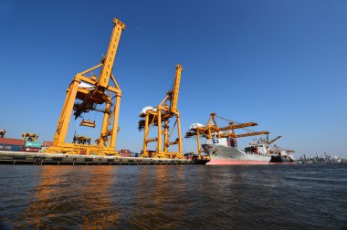 Bangkok, Şubat 26,2015: Port Authority Tayland